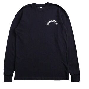Darc Sport SHE Chopper Wolf Premium Tee Shirt Womens Small Black Long Sleeve